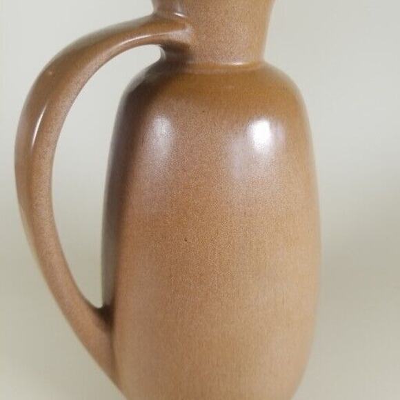Frankoma Stoneware Pottery 8" Tall Pitcher 835 Brown - Picture 12 of 16